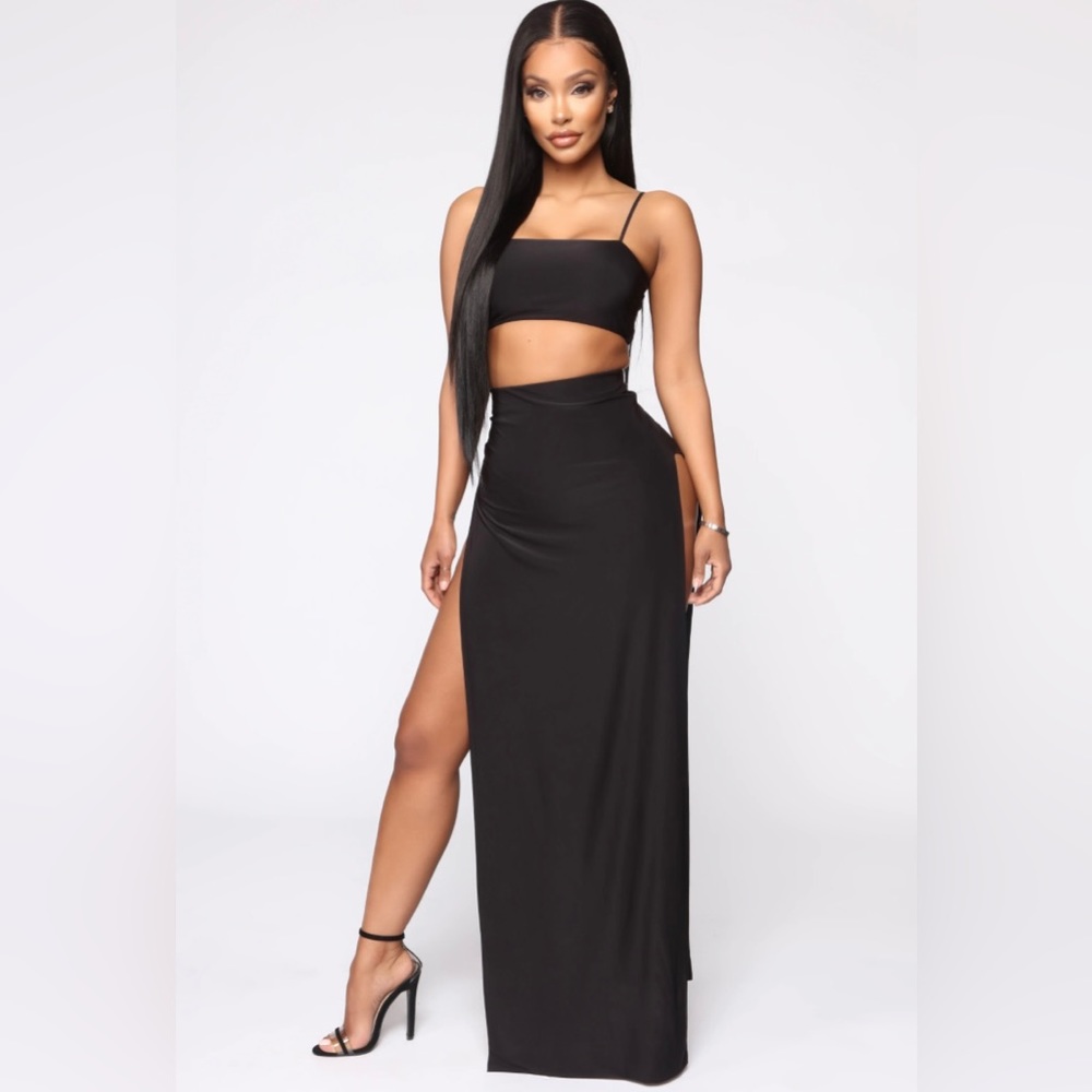 Mariah Slit Skirt